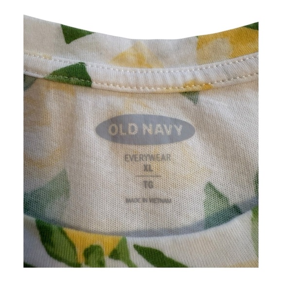 Old Navy EveryWear Lemon Pattern Short-Sleeve Tee - Size XL - Picture 4 of 8
